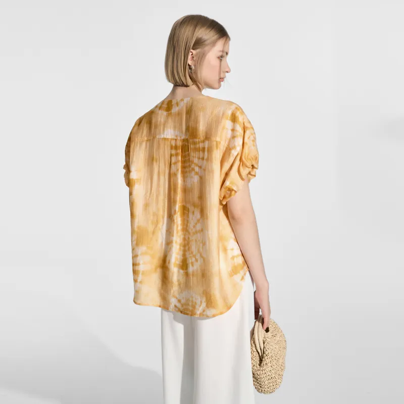 Bethine ['Pineapple' Calm And Unperturbed] Shirt Women's-4