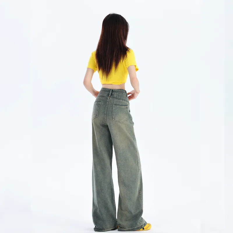 Kele Coco Jeans Unisex Vintage Blue-1
