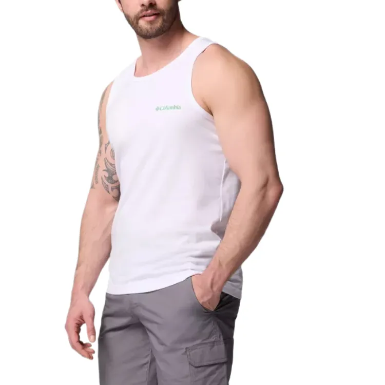 Columbia Tank Tops Men White-2
