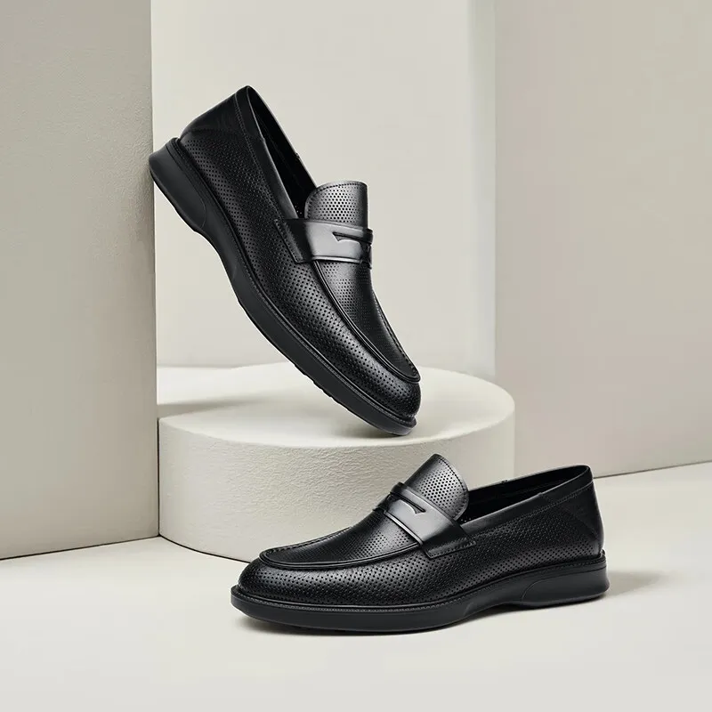 SAINT ANGELO Loafers Men's Black-3