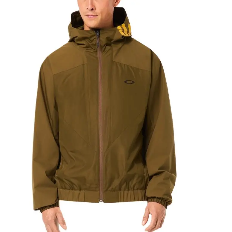 Oakley Trench Coats Men Brown-3