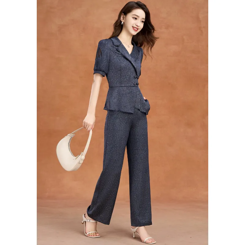 Mylan Casual Suits Women's Blue Collection Brand, Get Activity Alerts In Real Time-2
