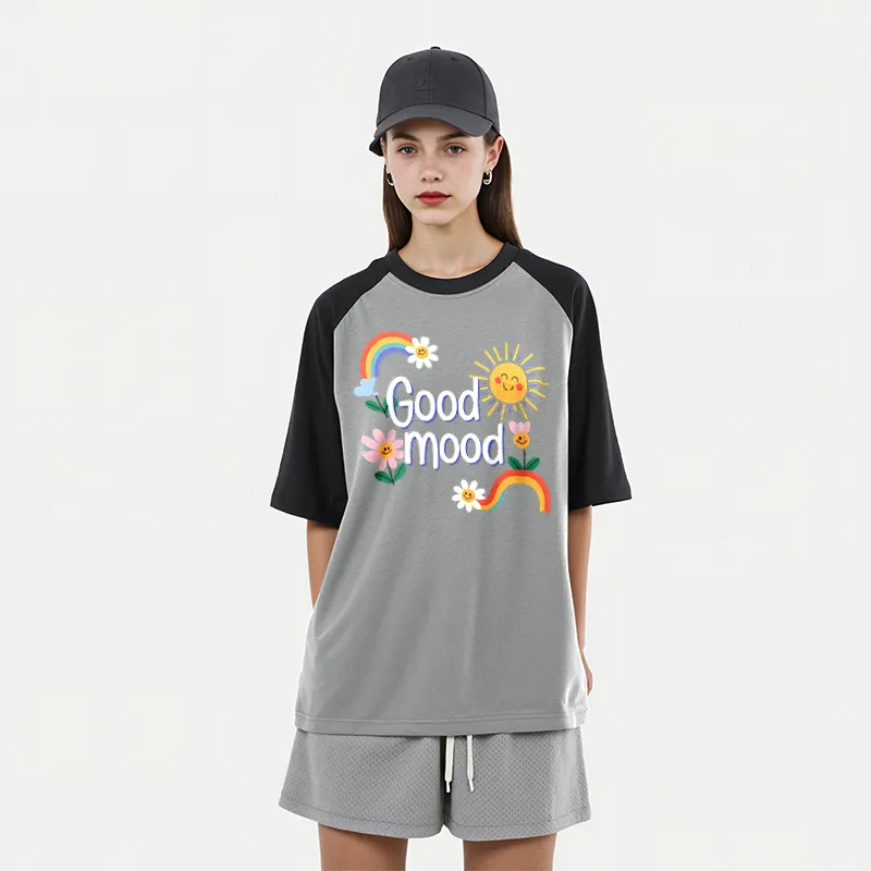 FAIRWHALE Raglan Sleeve T Shirt Women's-14