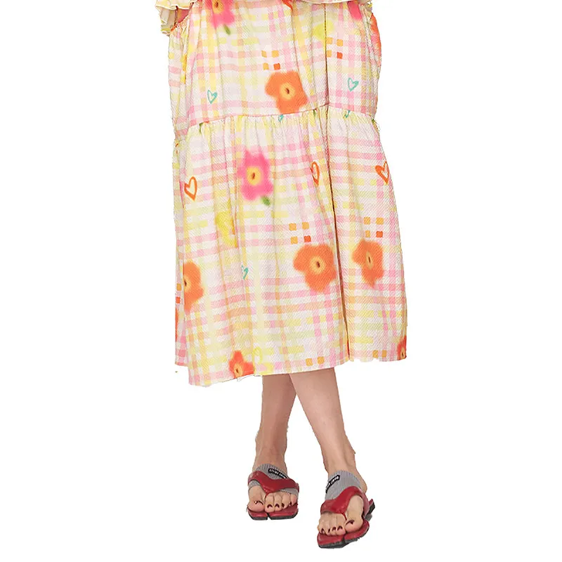 ELF SACK Casual Long Skirt Women's-2