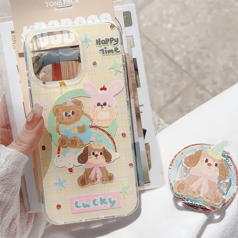 Cuttlefish Grid Phone Cases-5