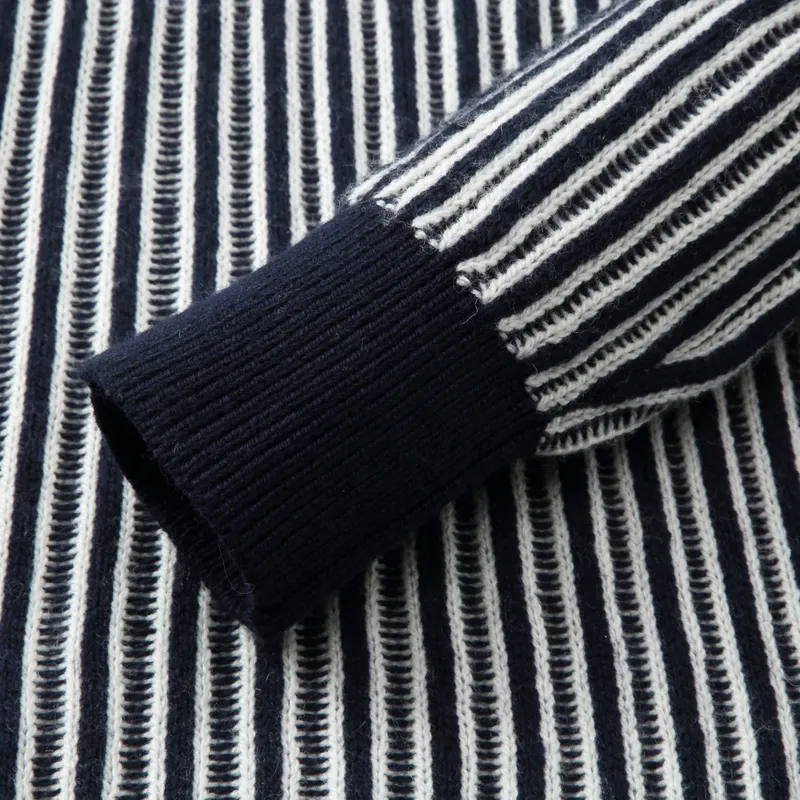 GUESS Sweater Men's Blue Stripes-3