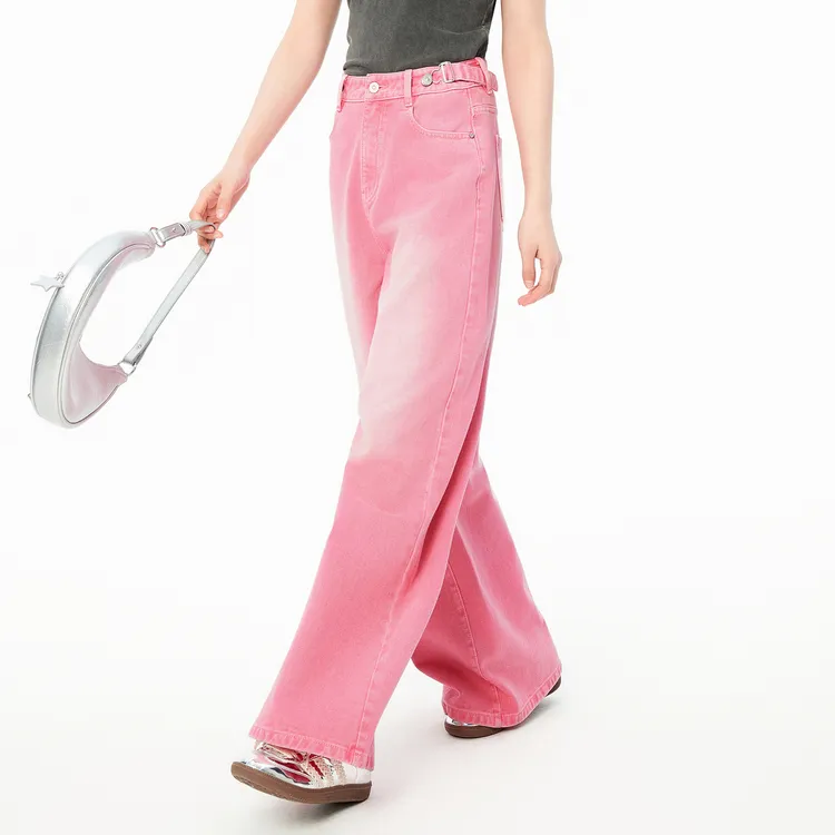 LEDIN Jeans Women's Pink-3