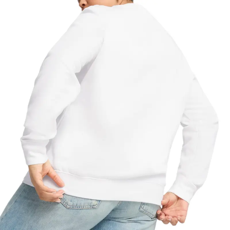 PUMA Suéter De Cuello Redondo Para Mujer Logotipo Essentials No. 1-3