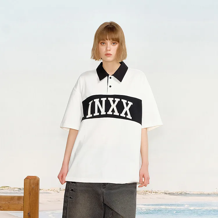 INXX Polo Shirts Unisex White-5