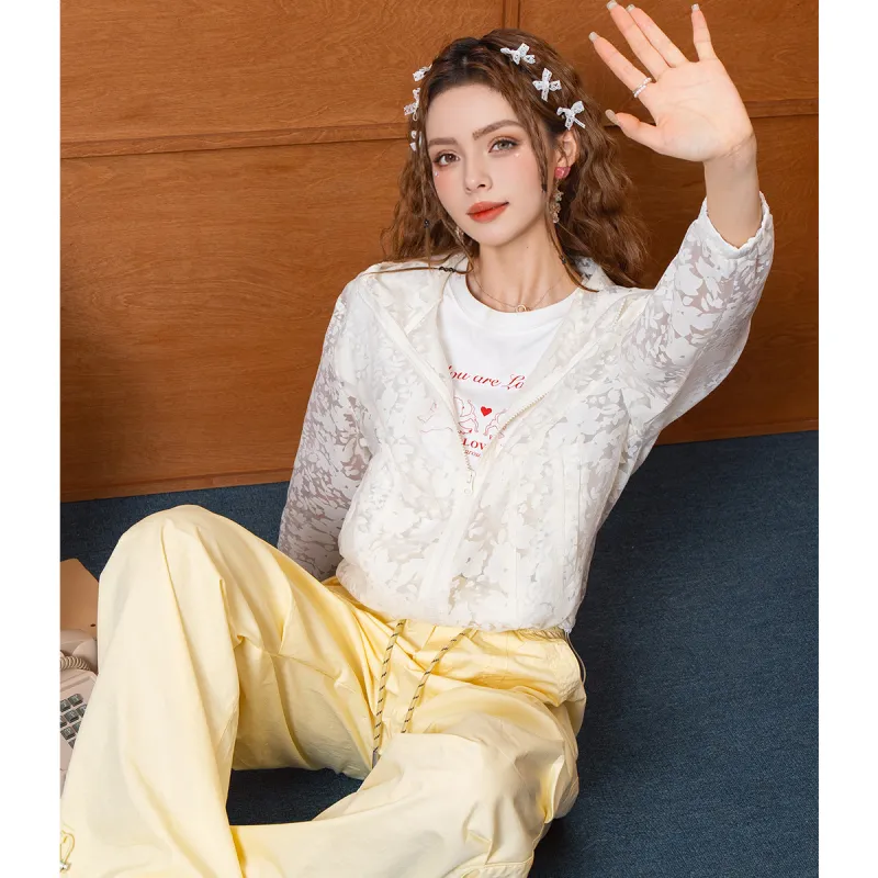 FAWENXIANGZI Cropped Coat Women's-4