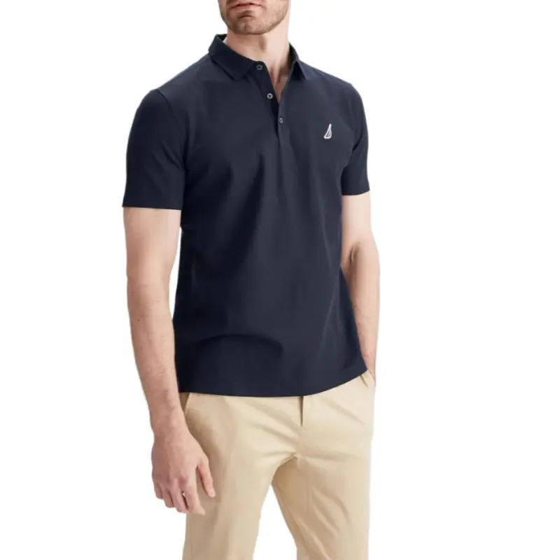 NAUTICA Polo Shirt Men's Navy Blue-1