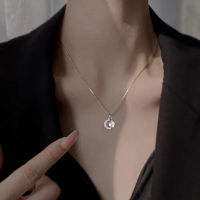 Taste The Color 925 Sterling Silver Necklaces Women's-2