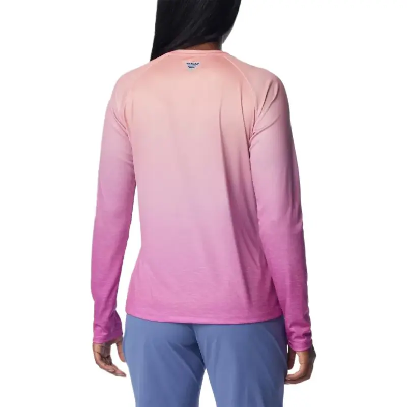 Columbia PFG Super Tidal Tee Shirt Women's Light Purple-1