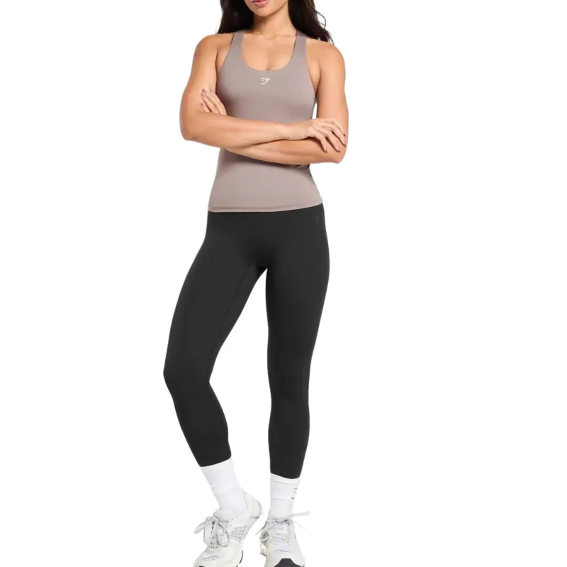 GYMSHARK Everyday Racer Back Tank With Shelf Sport Vests Women's-7