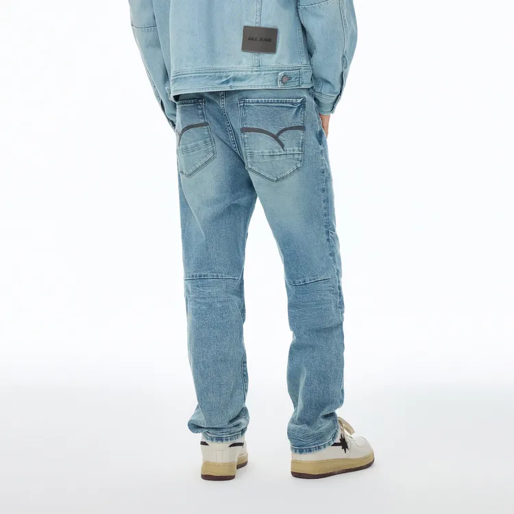 ABLE JEANS Men Azure-4