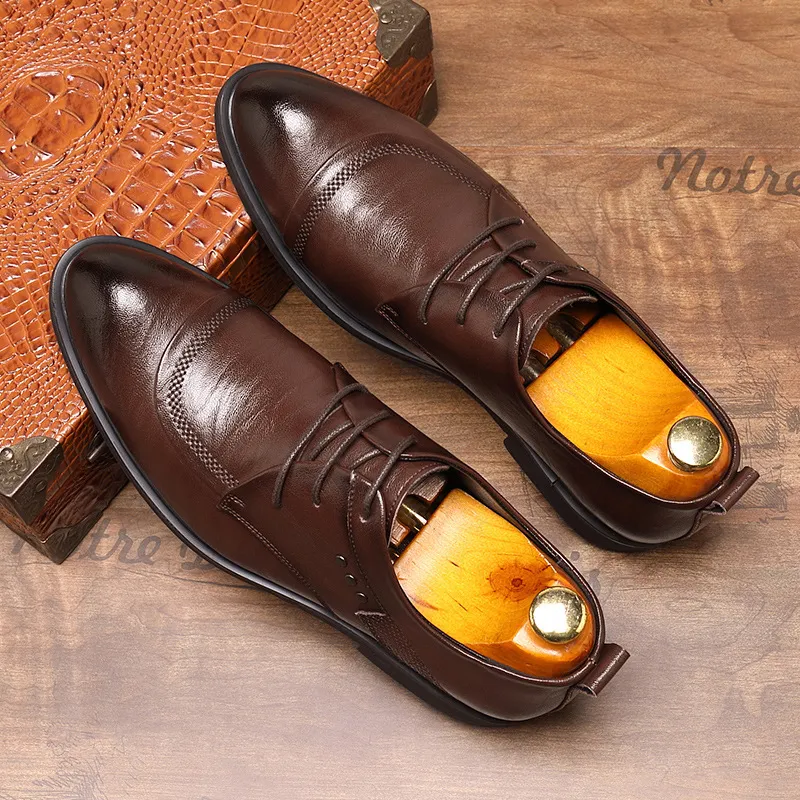 Captain illy Dress Shoes Men Low Top-2