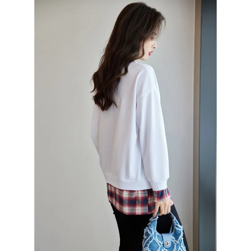 Like The Age Of Water Sweatshirt Women's White-0