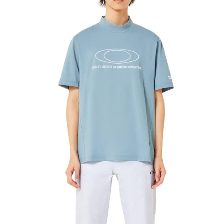 Oakley T Shirts Men Ice Blue 65K-5