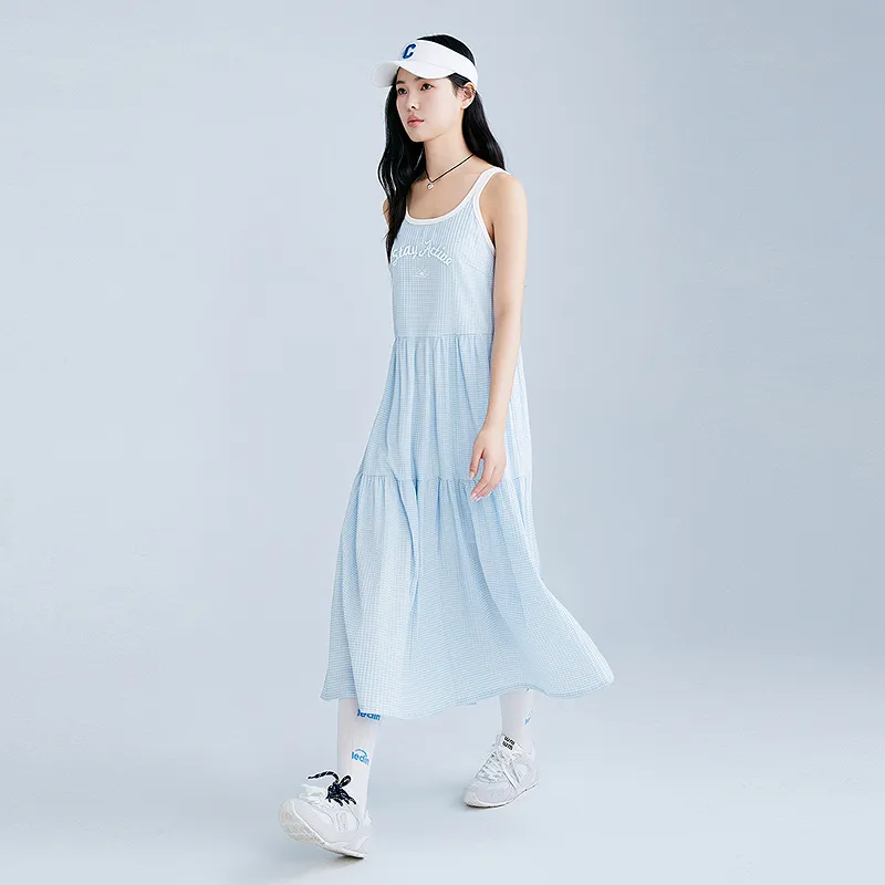 LEDIN Sleeveless Dresses Women's Ice Dew Blue-6