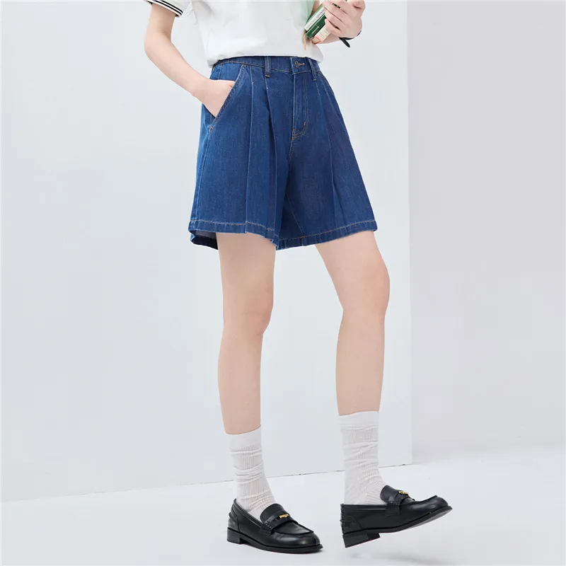 UNIQLO Denim Shorts Women's-4