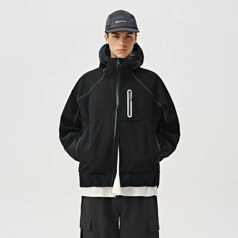 714STREET Waterproof And Windproof Windbreaker Jacket Unisex-2