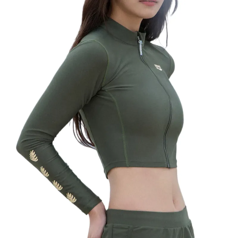 Arena Green Wave Jacket Women's-6