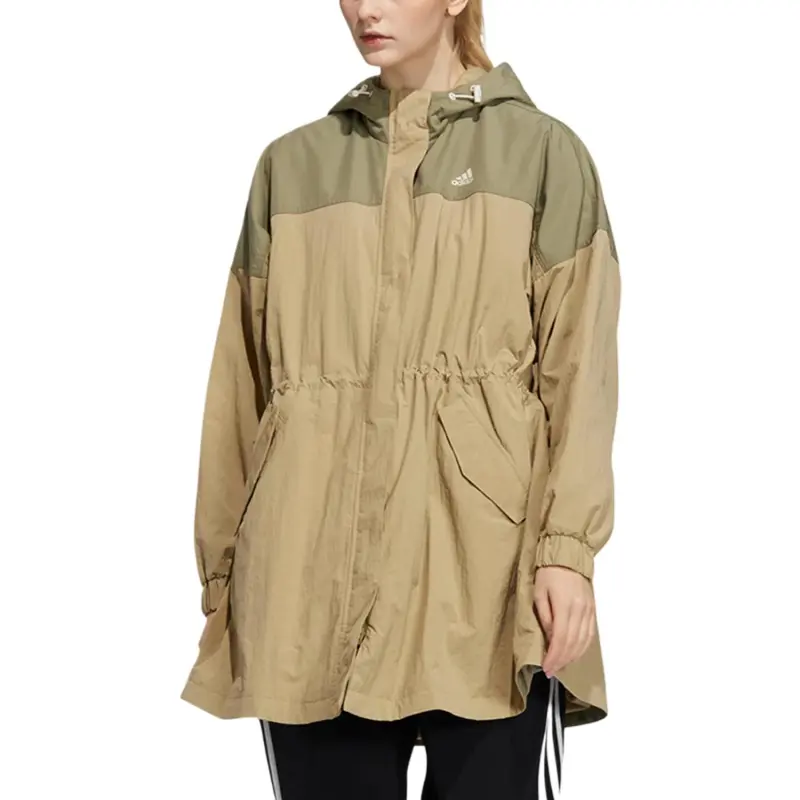 Adidas PRSVE COAT Jacket Women's Khaki-1