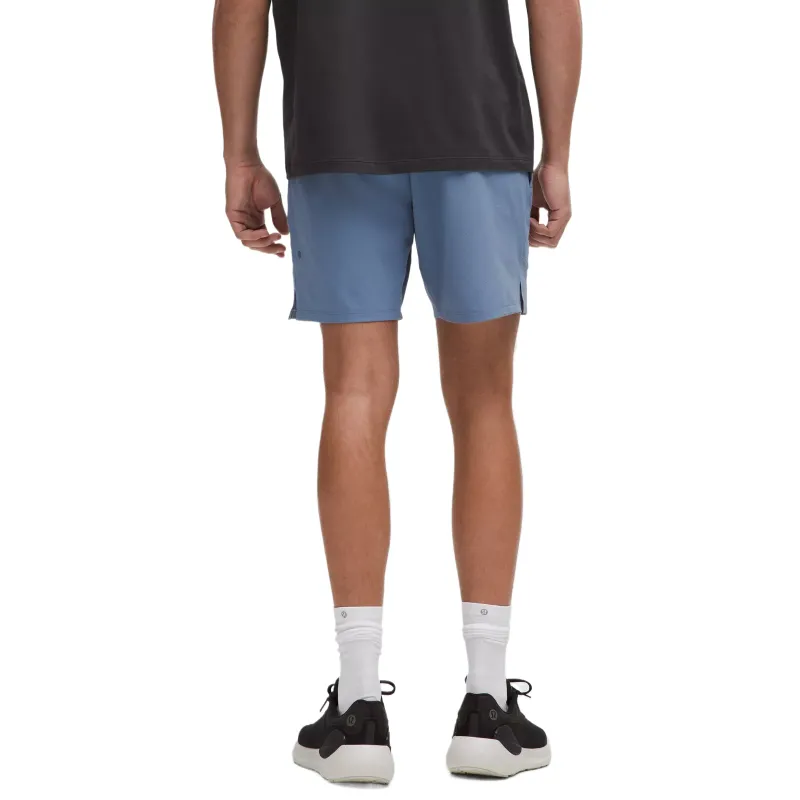 Lululemon License To Train Sports Shorts 7' Men's Washed Denim Blue Washed Denim-1