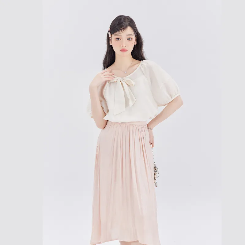 DEAR DEER PUFF Shirts Women's-1
