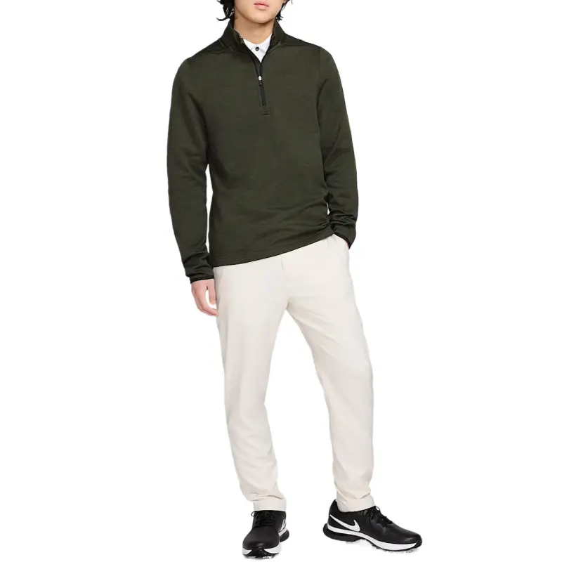 Nike Therma FITSwoosh Victory T Shirt Men's Workwear Khaki/Black-2