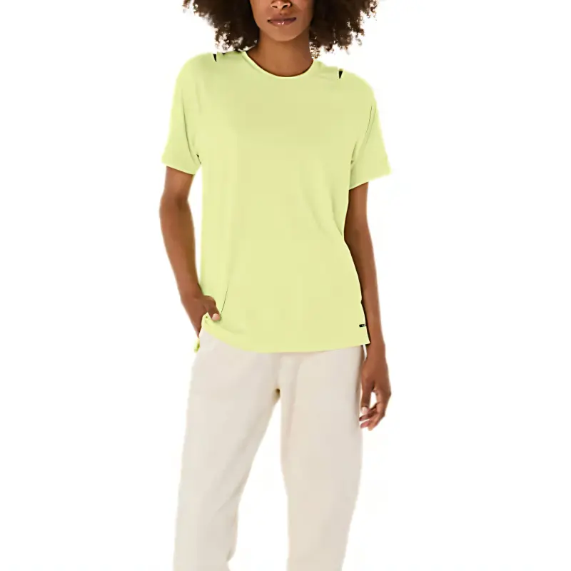 Asics T Shirts Women's Yellow-3