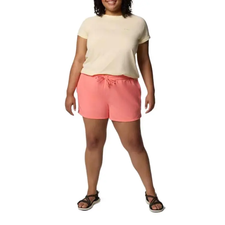 Columbia Bogata Bay Casual Shorts Women's Orange-3