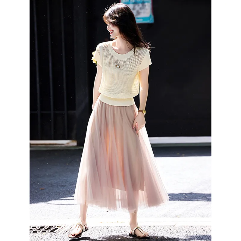 A Paradise For Awakening Skirt Set Women's-5