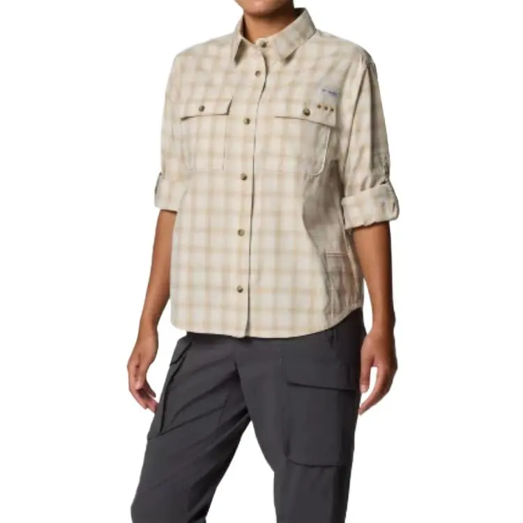 Columbia PFG Wild Cast Performance Shirt Women's Multi-Module Gradient-3