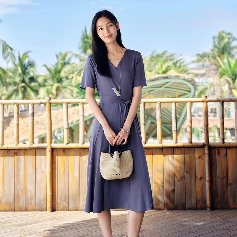 JZ. ANNAKRO Short Sleeved Dress Women's-16