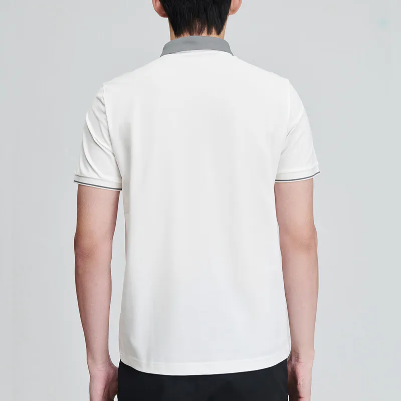 SAINT ANGELO Polo Shirts Unisex Ivory White-3