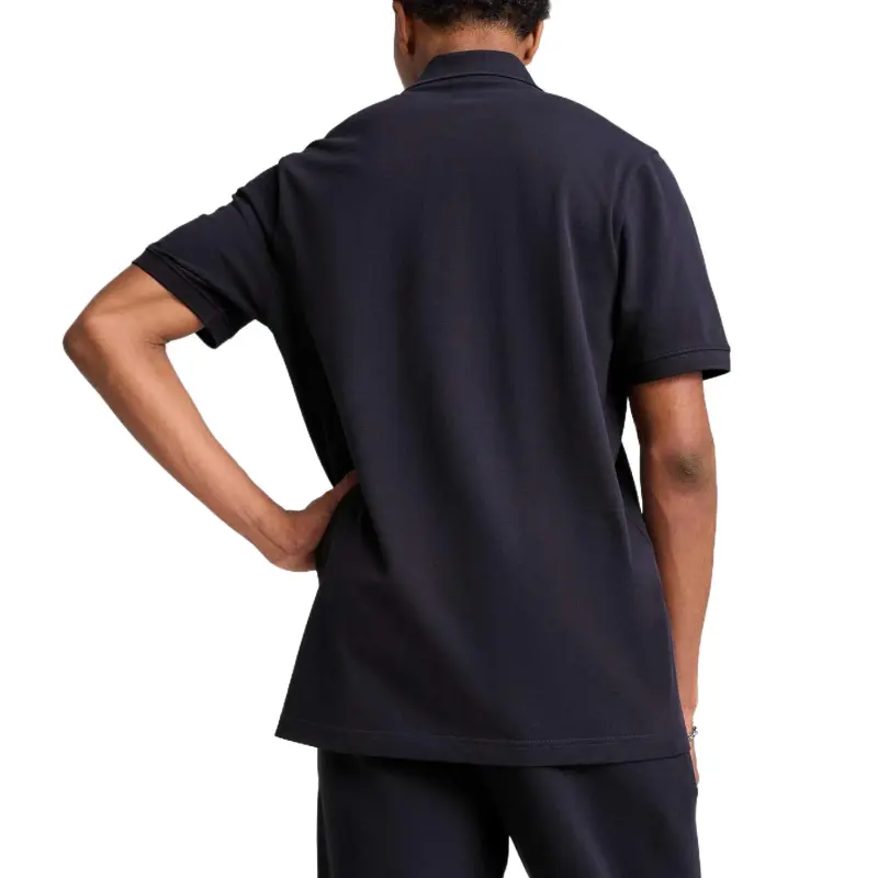 PUMA Camiseta Tipo Polo Essentials de Piqué Para Hombre-3