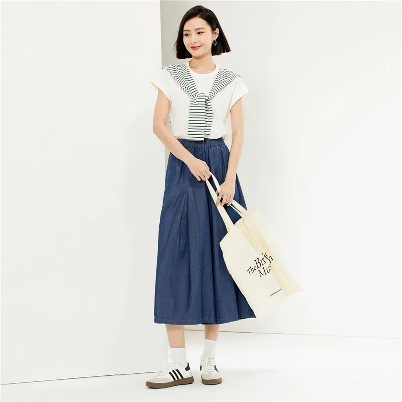 UNIQLO Denim Shorts Women's-9