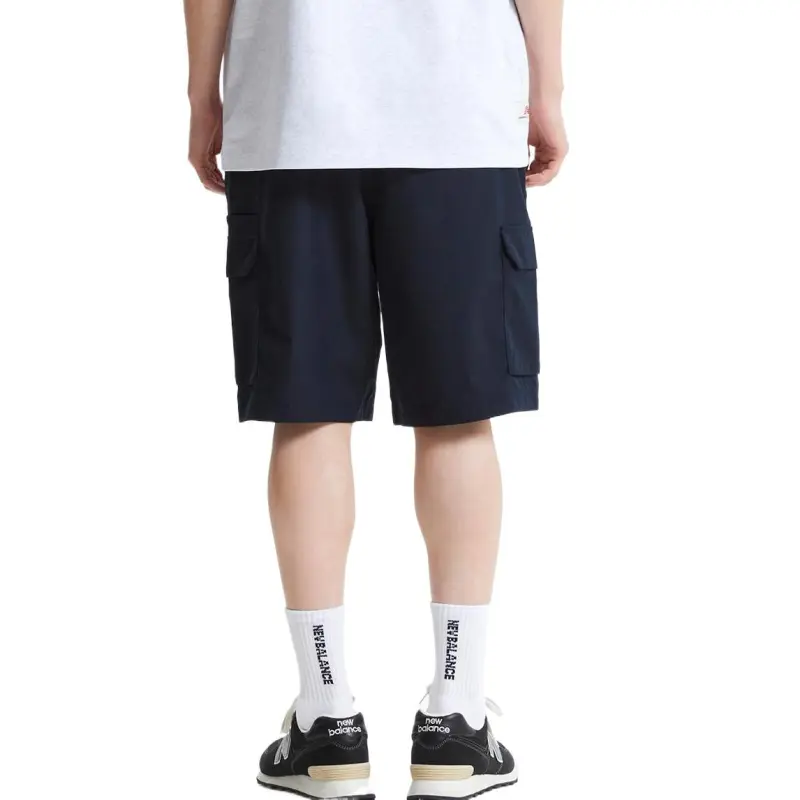 New Balance UNI HERITAGE SS25 Casual Shorts Men's Marine Blue-1