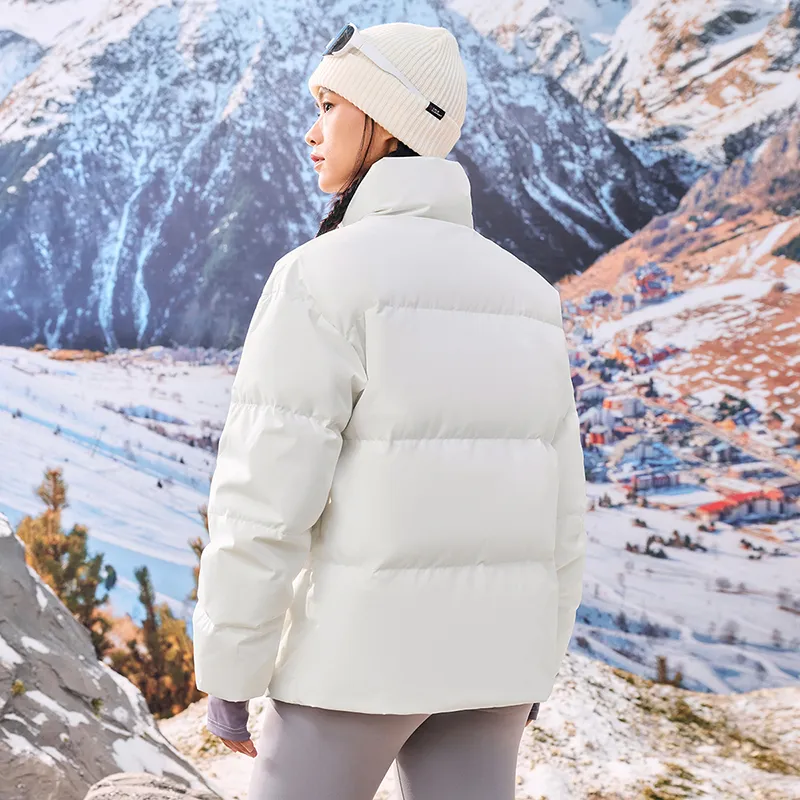 XTEP Down Jacket Unisex Antique White-4