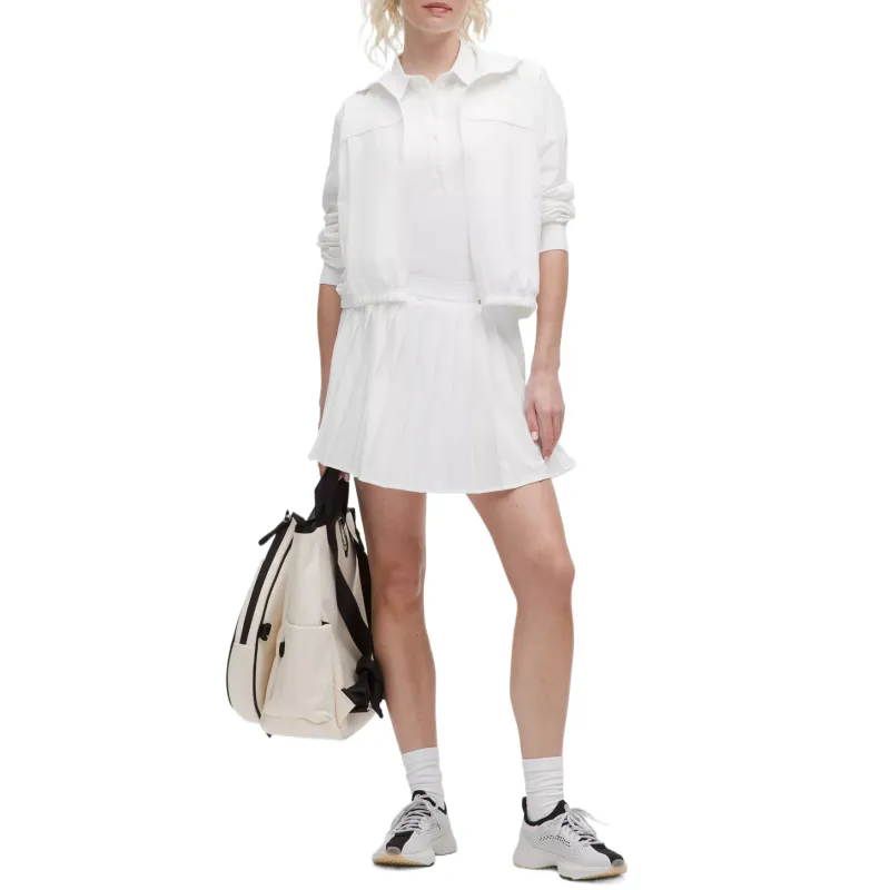 Lululemon High RisePleated Luxtreme™ Tennis Skirt Long Tennis Bottom Women's White White-2