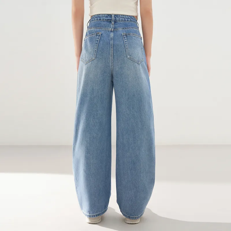 LEDIN Jeans Women's Denim Medium Blue-6