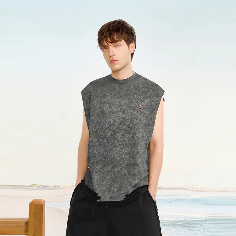 INXX Tank Tops Unisex Dark Gray-5