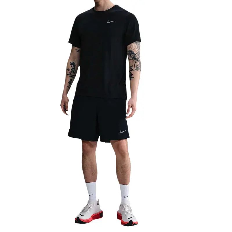 Nike MILERDri Fit T Shirt Men's Black-2