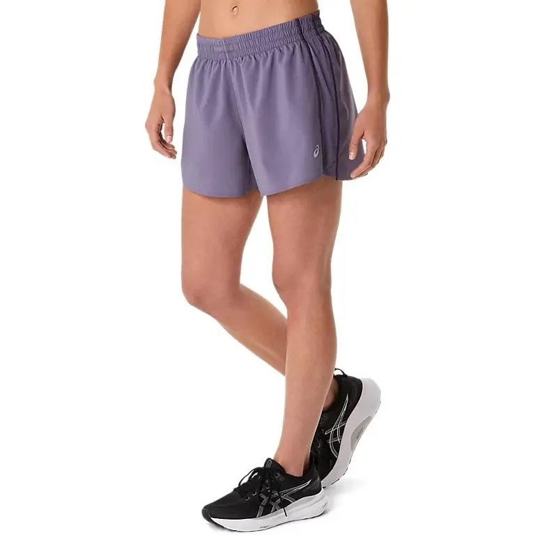 Asics SILVER 4IN SHORT Casual Shorts Women's Purple-2