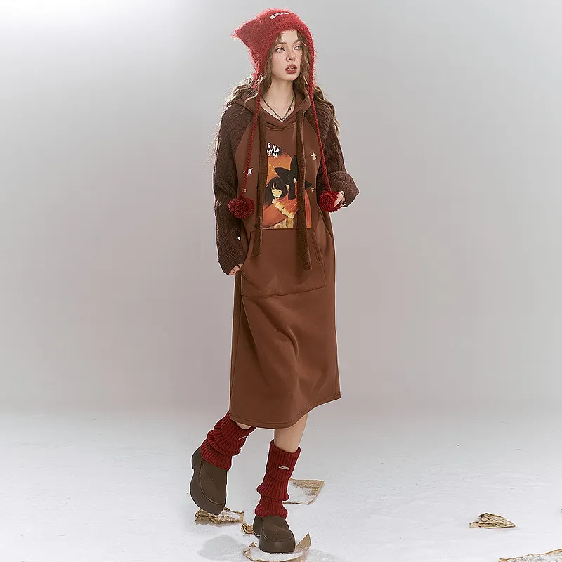 ELF SACK Long Sleeved Dress Women's-4
