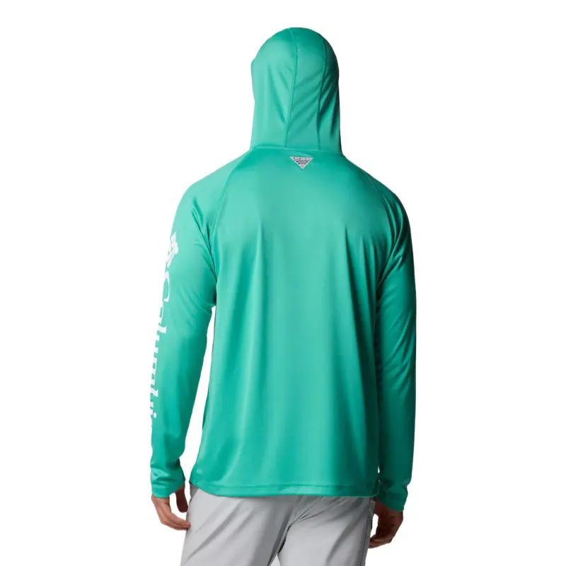 Columbia PFG Terminal Tackle Sweatshirt Men's Enamel Green-1