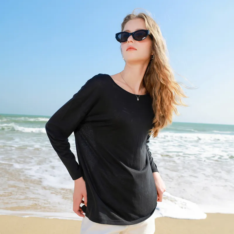3COLOUR T Shirt Women's Classic Black-3
