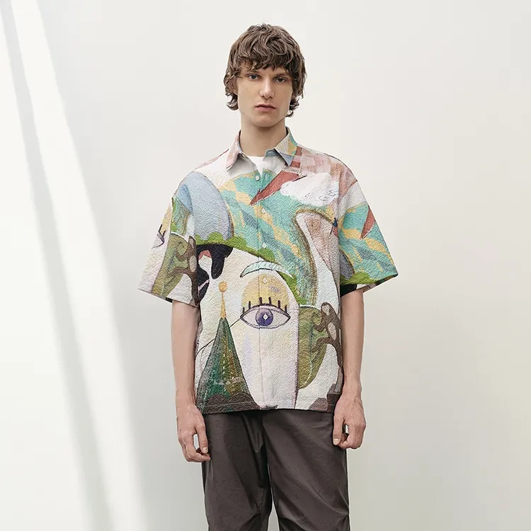 URBAN REVIVO Shirts Men Multicolor-2