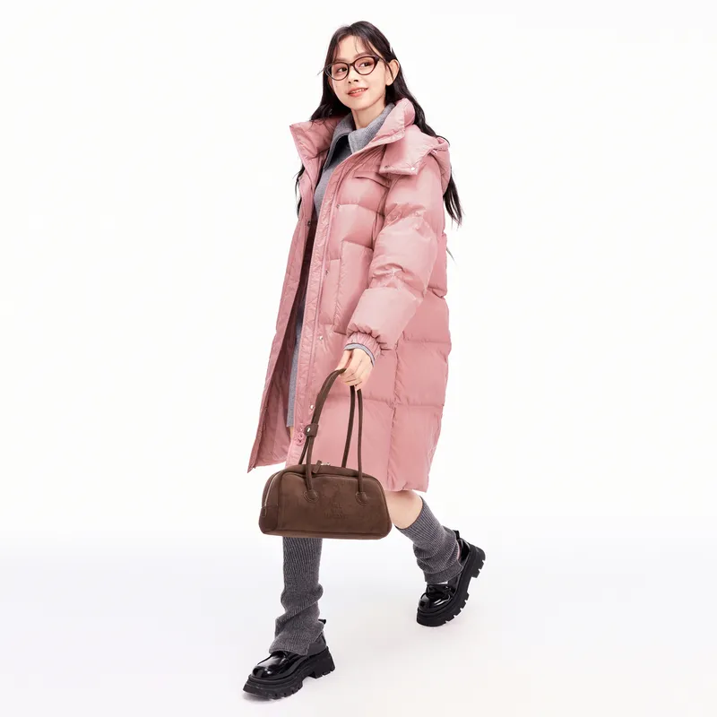 LEDIN Down Jacket Women's Velvet Rose Pink-3